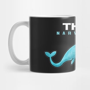 Hammer of Thor Narwharok Narwhal Funny Graphic Parody Mug